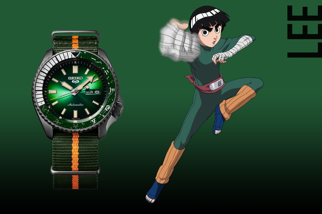 seiko 5  sports SRPF70 SRPF75 SRPF73 SRPF69 SRPF71 SRPF65 SRPF67 naruto boruto sarada sasuke gara gaara rock lee shikamaru collaboration collection watches release date info buy 6500 limited edition