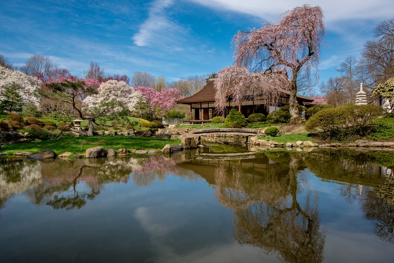 shofuso japanese house and garden exhibition mid century modern design architecture art murals installations textiles