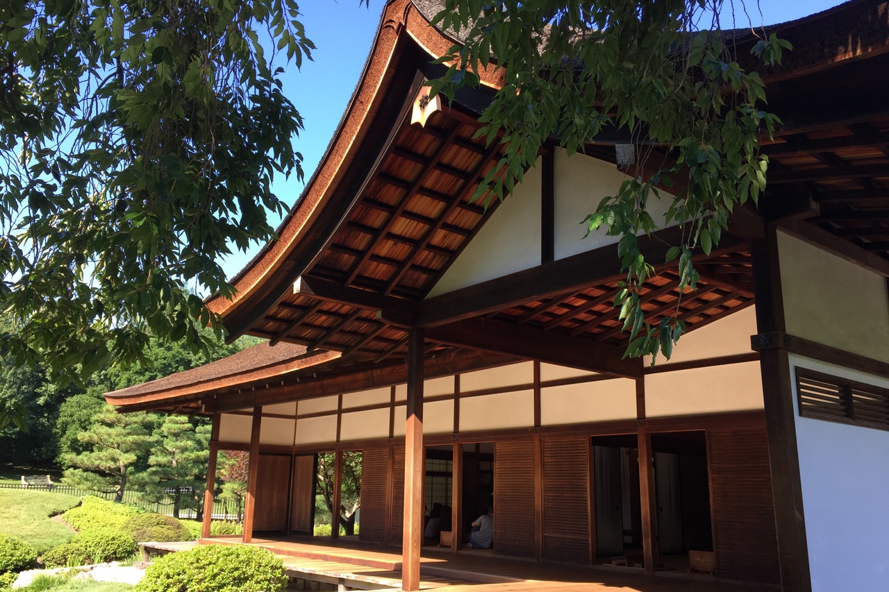 shofuso japanese house and garden exhibition mid century modern design architecture art murals installations textiles