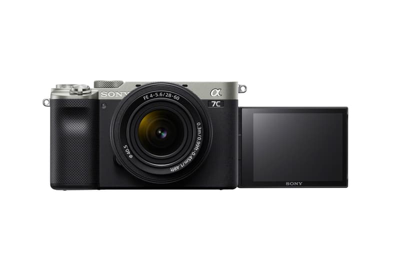 sony alpha 7c camera full frame sensor smallest lightest exmor r cmos 4k shooting photography video recording