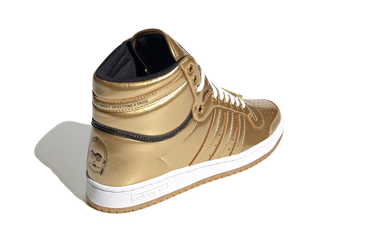 adidas star wars gold