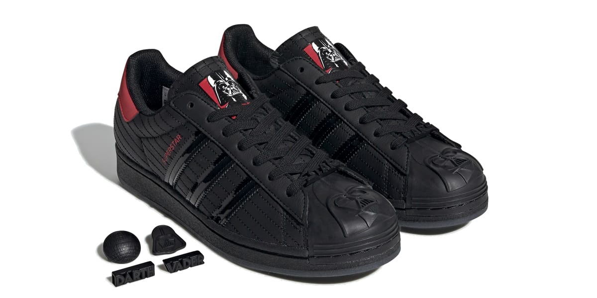 adidas black shoes superstar