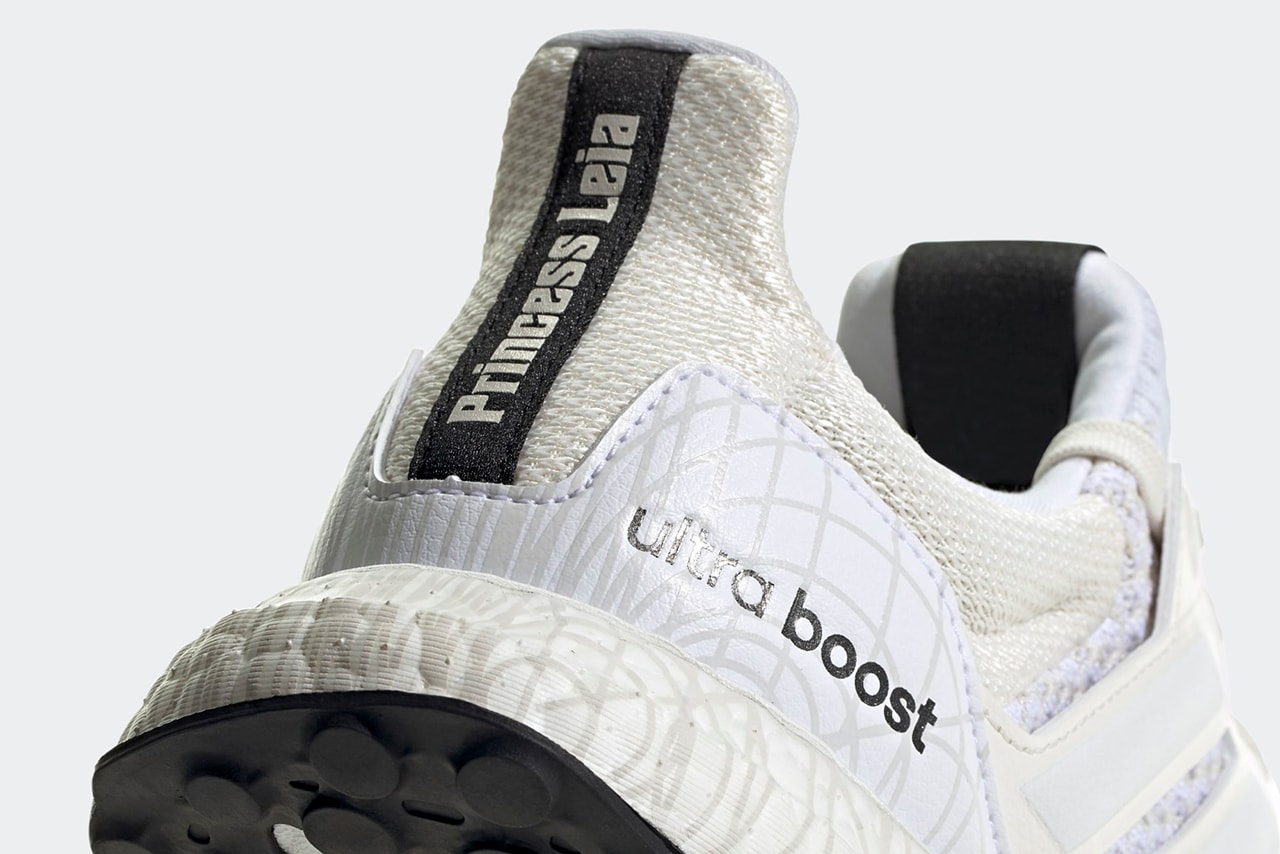 'Star Wars' x adidas UltraBOOST DNA "Princess Leia" "Chalk White / Cloud White / Core Black" FY3499 'The Empire Strikes Back' BOOST Running Shoe Hype Footwear Sneaker Release Information Collaboration Kanye West UB 