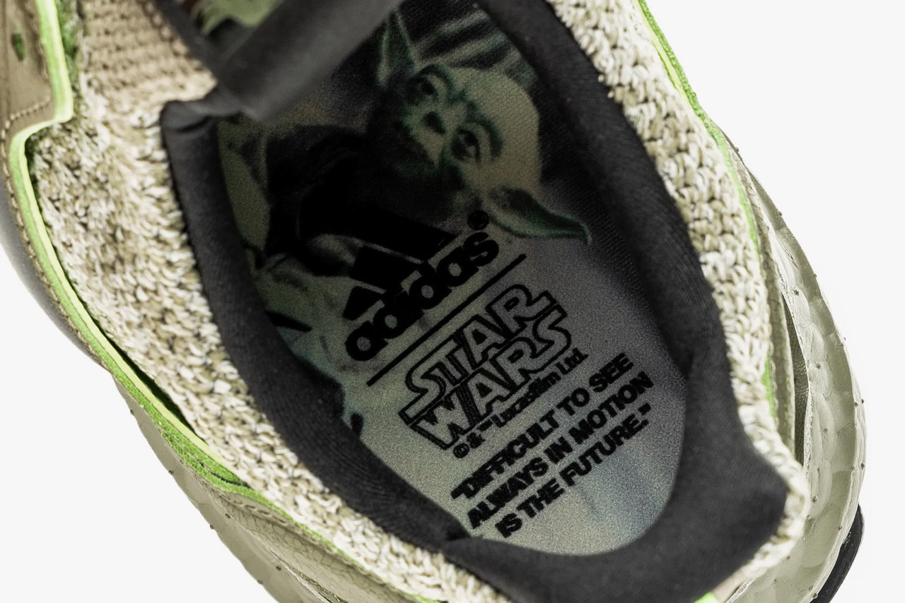 《Star Wars》x adidas UltraBOOST「Yoda」聯乘鞋款正式發佈