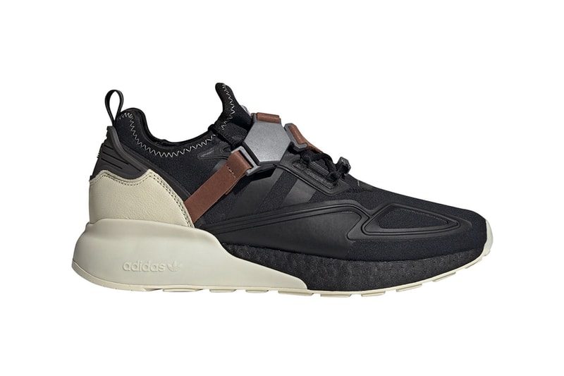 'Star Wars' adidas ZX 2K BOOST "Han Solo" "Core Black/Sand" Release Information First Closer Look Shoe Sneaker Drop Date Three Stripes