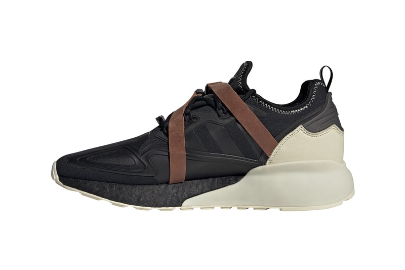 'Star Wars' adidas ZX 2K BOOST "Han Solo" "Core Black/Sand" Release Information First Closer Look Shoe Sneaker Drop Date Three Stripes