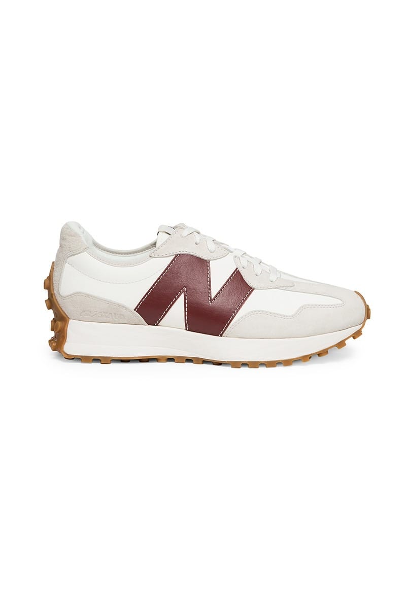 new balance sneakers leather