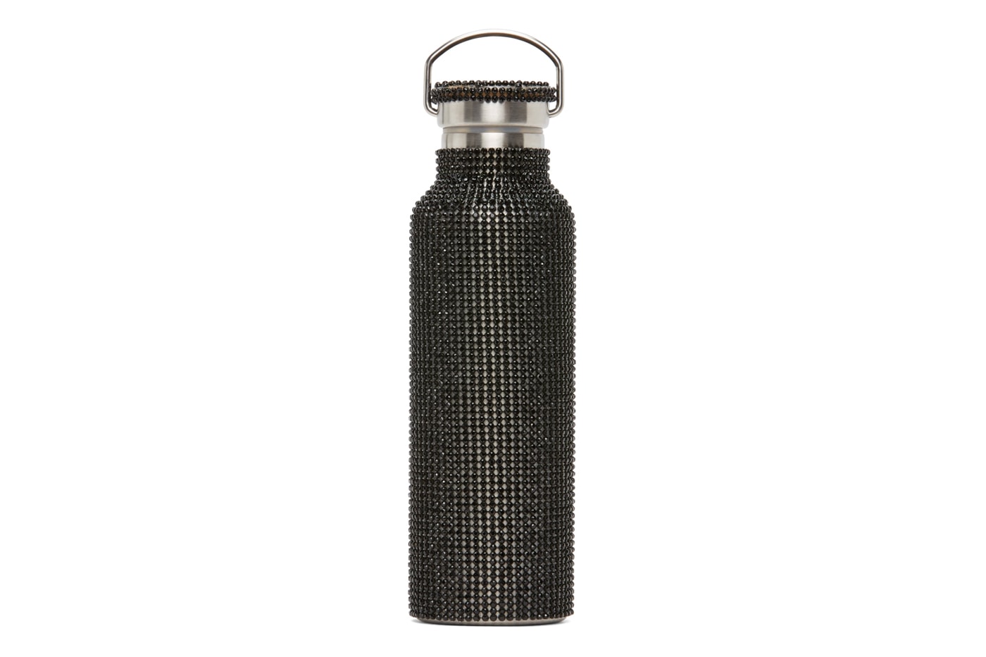 Collina Strada SSENSE Exclusive Rhinestone Water Bottle Silver Black Release Info Buy Price