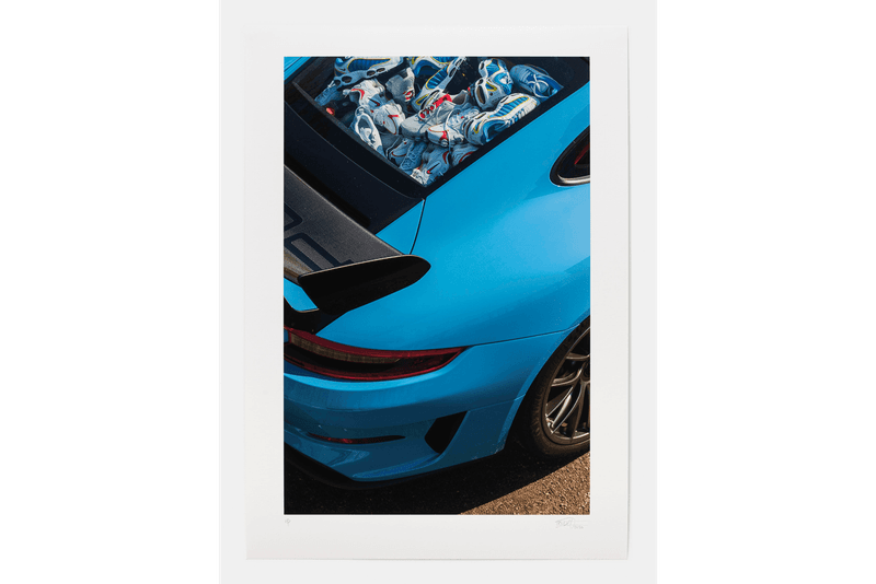 Julien Boudet Pairs Porsche GT3 RS With Nike Air Max Tailwind IV in Latest Print