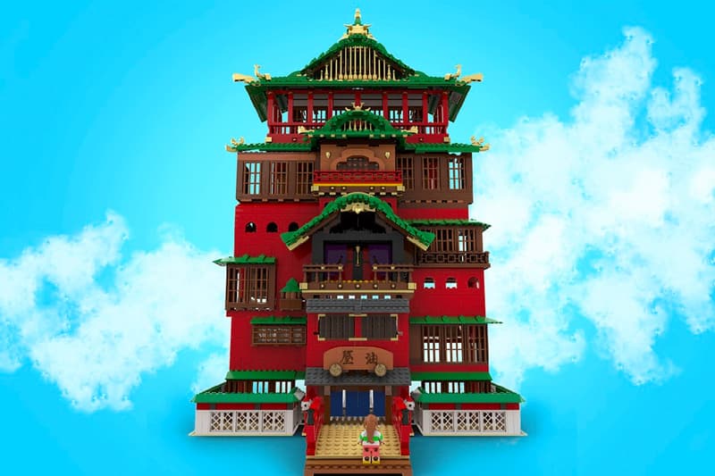 studio ghibli Spirited Away Bathhhouse LEGO IDEAS project Info legotruman yubaba chihiro haku