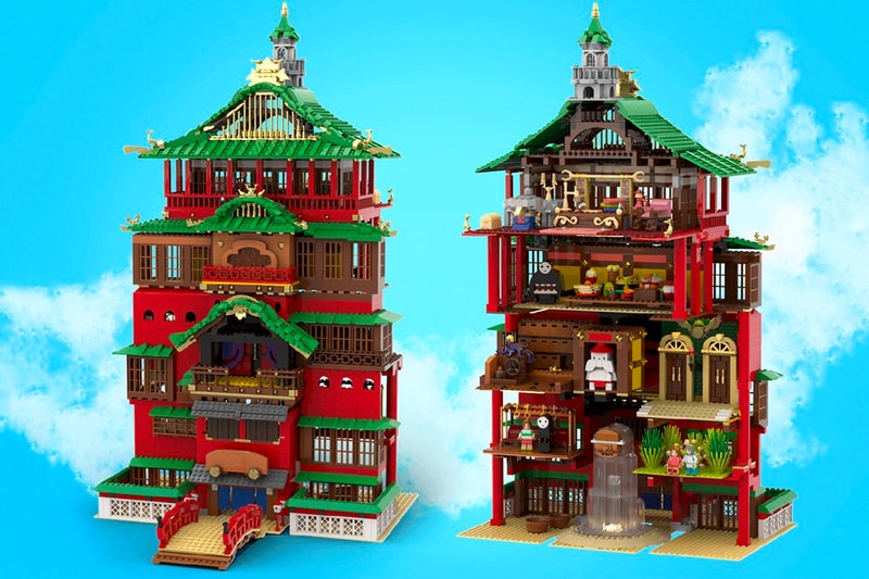 studio ghibli Spirited Away Bathhhouse LEGO IDEAS project Info legotruman yubaba chihiro haku