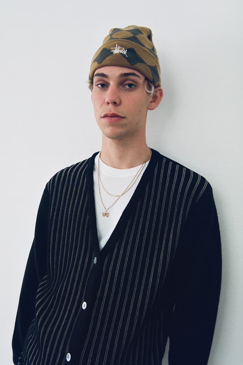 Stussy Fall 2020 Lookbook menswear streetwear collection jackets shirts t shirts graphics sweaters knitwear pants trousers