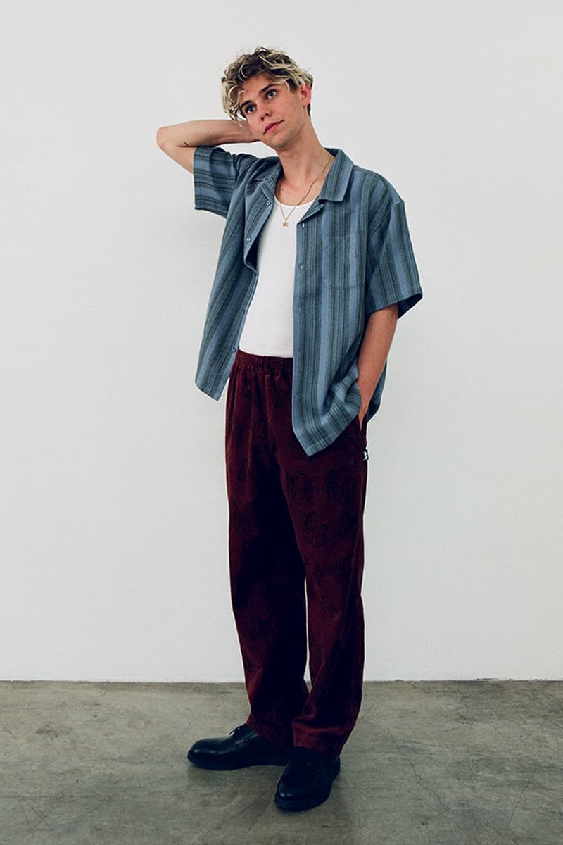 Stussy Fall 2020 Lookbook menswear streetwear collection jackets shirts t shirts graphics sweaters knitwear pants trousers