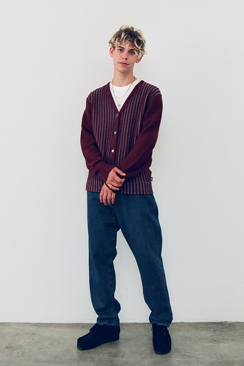 Stussy Fall 2020 Lookbook menswear streetwear collection jackets shirts t shirts graphics sweaters knitwear pants trousers