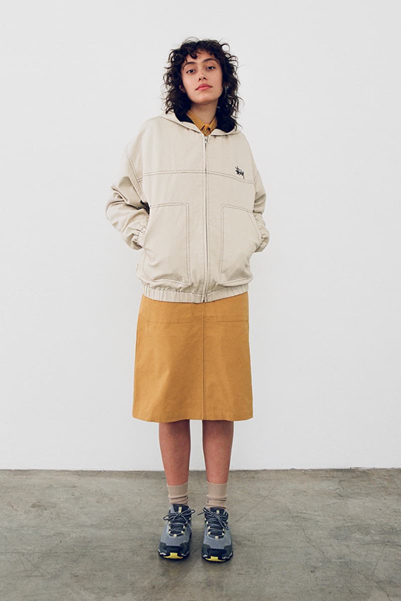 Stussy Fall 2020 Lookbook menswear streetwear collection jackets shirts t shirts graphics sweaters knitwear pants trousers