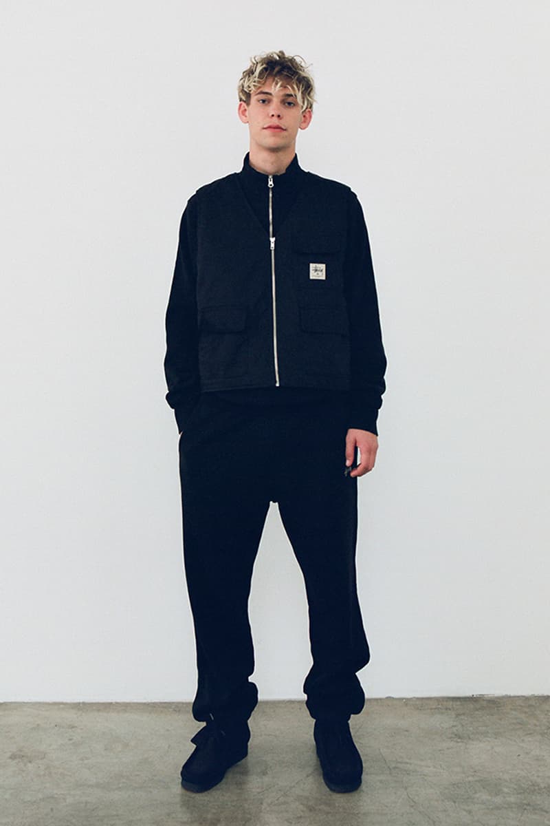 Stussy Fall 2020 Lookbook menswear streetwear collection jackets shirts t shirts graphics sweaters knitwear pants trousers