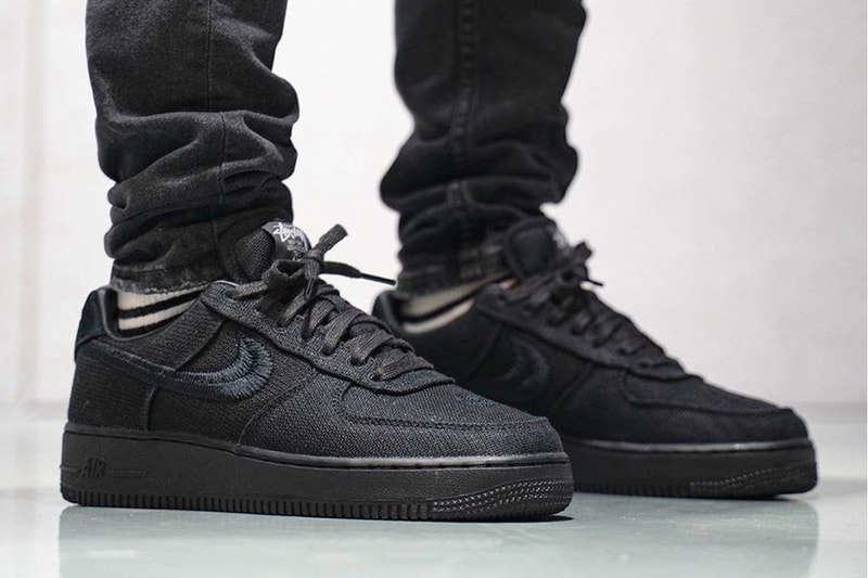 World Tour Black Air Force 1 Low #nike #outfit #sneaker #world #black tour tripleblack airforce worldtour concert street streetwear style fun | air force1 low stussy triple black | スニーカー