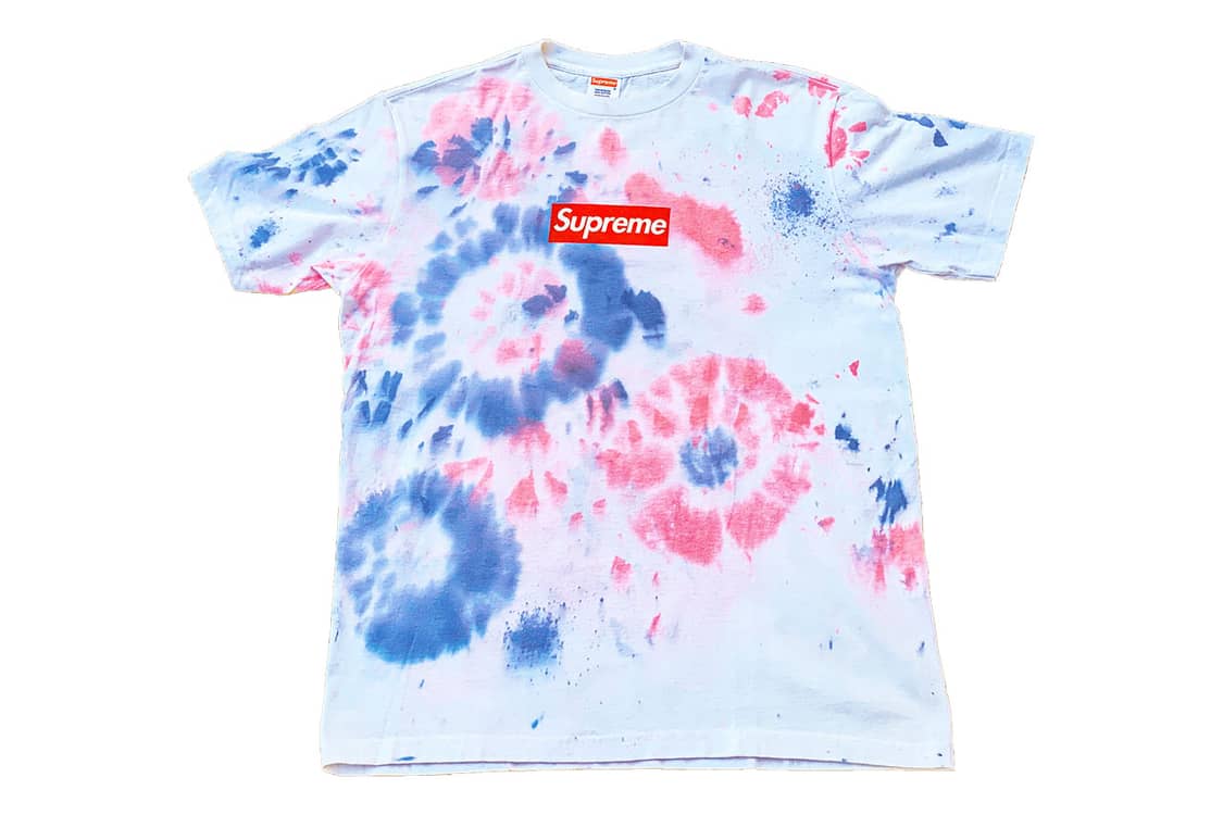 One-of-a-Kind Tie-Dye Supreme Box Logo Sells for $52,000 USD 