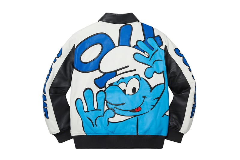 smurf supreme jacket