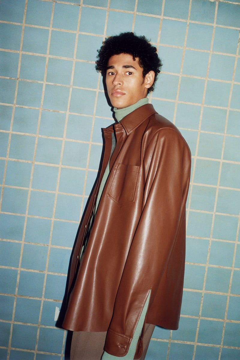 sustainable leather jacket