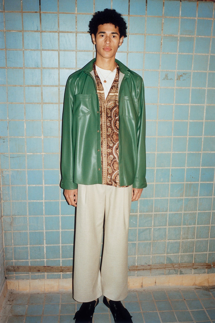 real leather sustainable synthetic organic vegan nanushka filling pieces good on you alec leach future dust