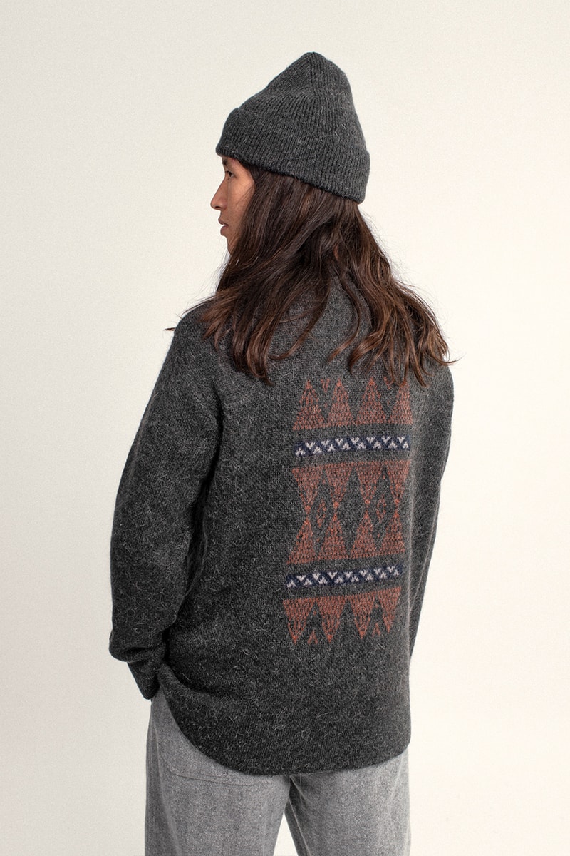 the English difference garbstore fall winter 2020 collection knitwear patterns TED