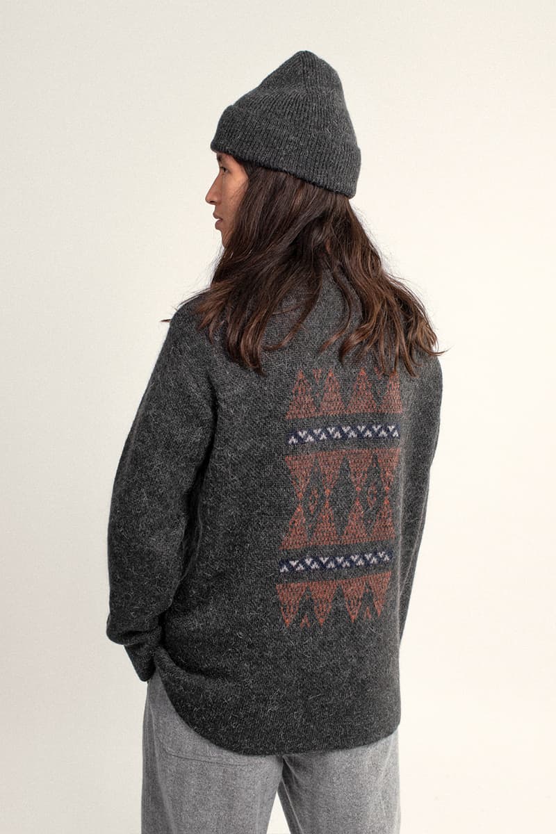 the English difference garbstore fall winter 2020 collection knitwear patterns TED