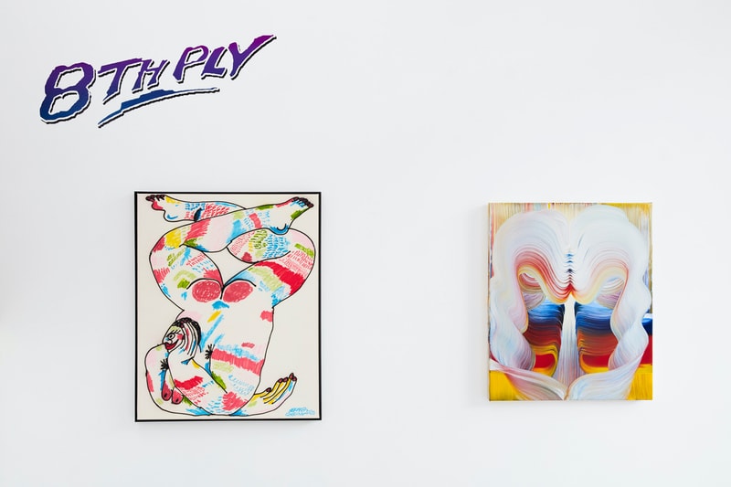 the garage amsterdam 8th ply group exhibition jean jullien james jarvis parra borris tellegen