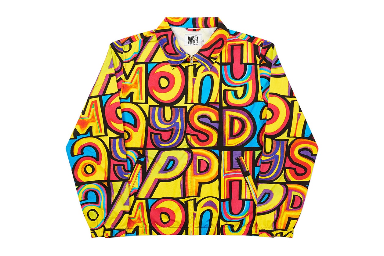 Happy Mondays Palace Fall 2020 Capsule Release Info Buy Price Date Skateboards Harrington jacket bucket hat shirt t 