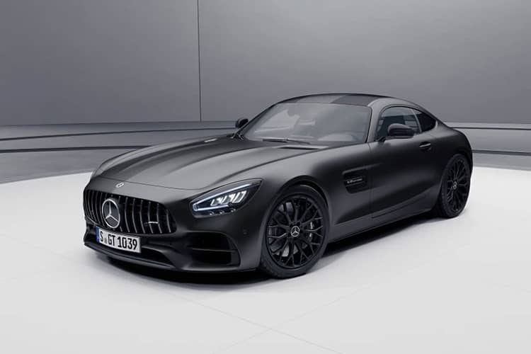 The Mercedes-AMG GT Goes Full Stealth Mode