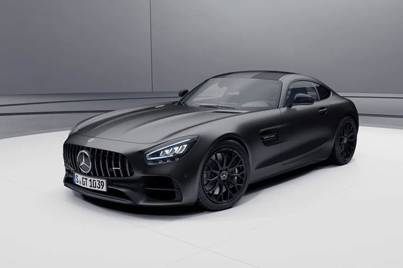 mercedes amg gt coupe convertible stealth edition blacked out 2021 