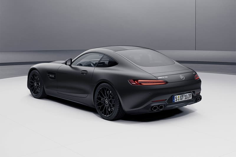 mercedes amg gt coupe convertible stealth edition blacked out 2021