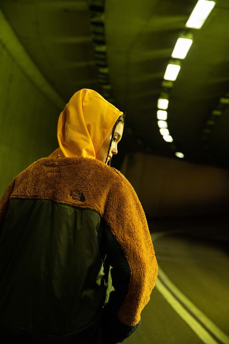 The North Face Urban Exploration "Trotter Gold" Collection Lookbook Release Information Outerwear FW20 Fall Winter 2020 DWR City Pants Fleece Borg Denali 