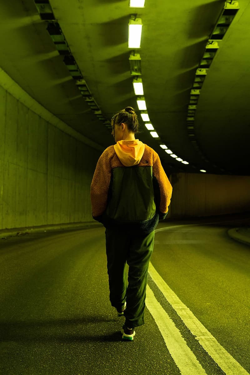 The North Face Urban Exploration "Trotter Gold" Collection Lookbook Release Information Outerwear FW20 Fall Winter 2020 DWR City Pants Fleece Borg Denali