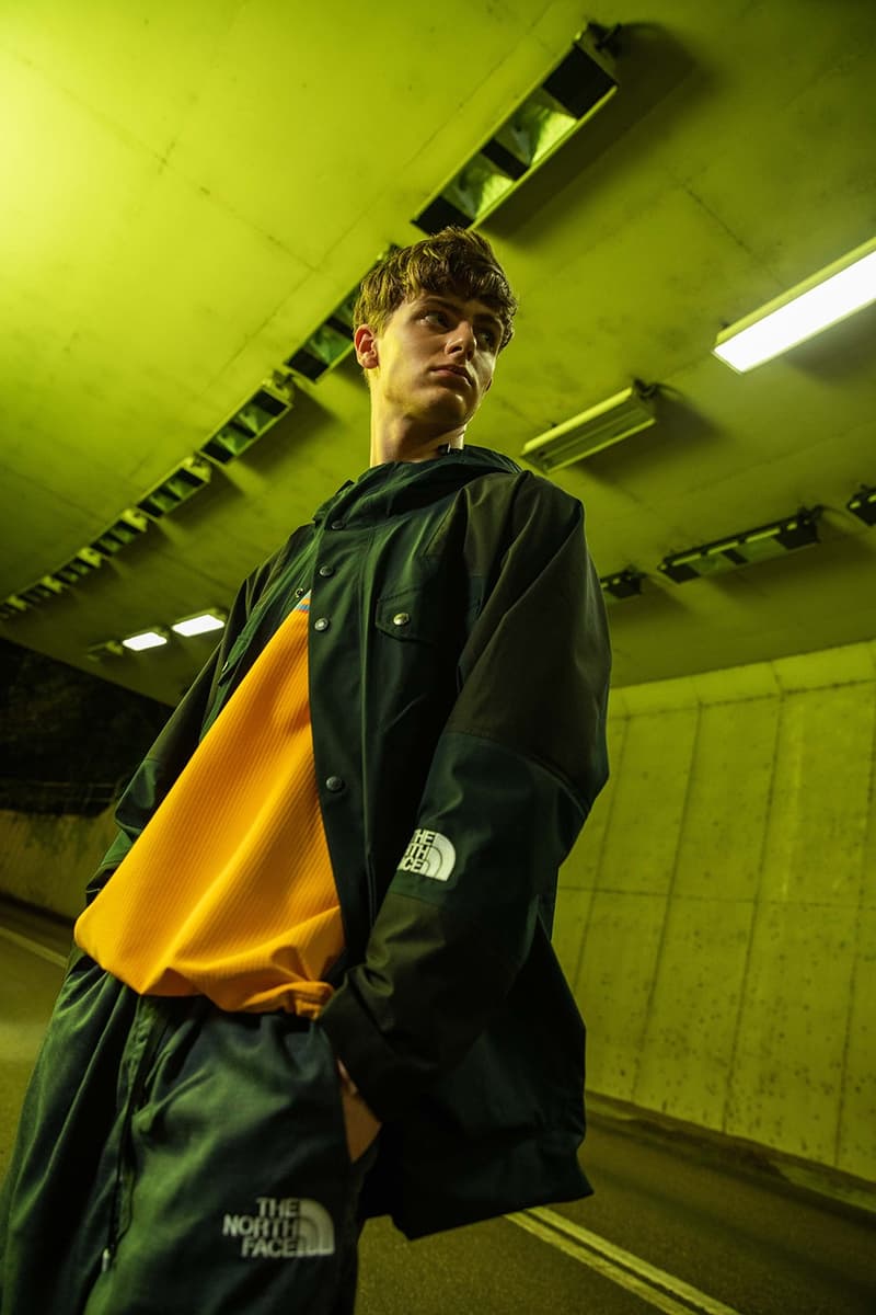 The North Face Urban Exploration "Trotter Gold" Collection Lookbook Release Information Outerwear FW20 Fall Winter 2020 DWR City Pants Fleece Borg Denali 