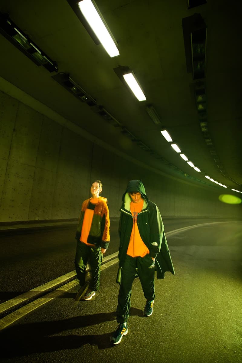 The North Face Urban Exploration "Trotter Gold" Collection Lookbook Release Information Outerwear FW20 Fall Winter 2020 DWR City Pants Fleece Borg Denali