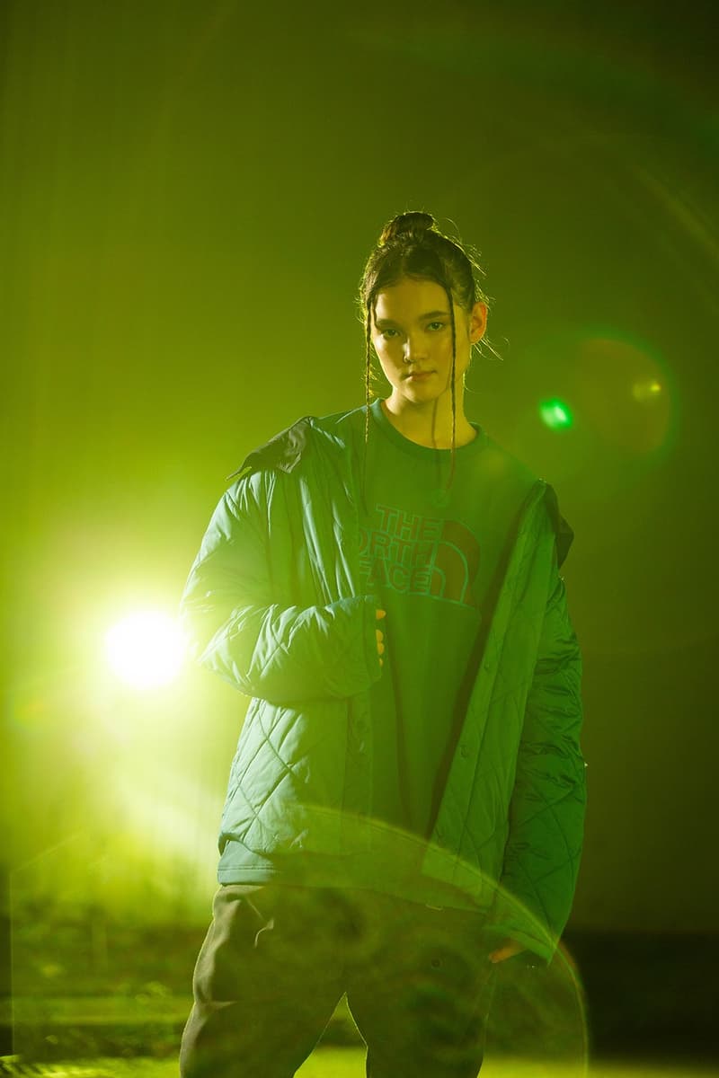 The North Face Urban Exploration "Trotter Gold" Collection Lookbook Release Information Outerwear FW20 Fall Winter 2020 DWR City Pants Fleece Borg Denali