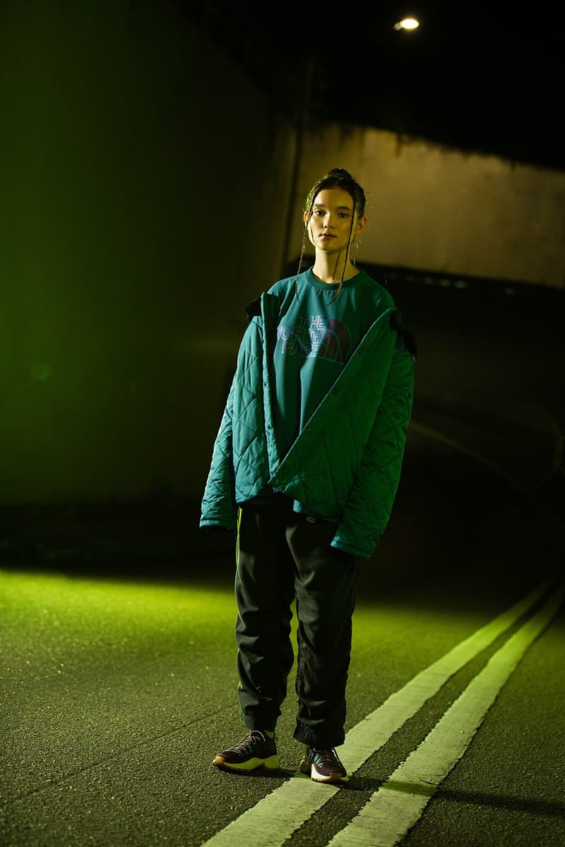 The North Face Urban Exploration "Trotter Gold" Collection Lookbook Release Information Outerwear FW20 Fall Winter 2020 DWR City Pants Fleece Borg Denali