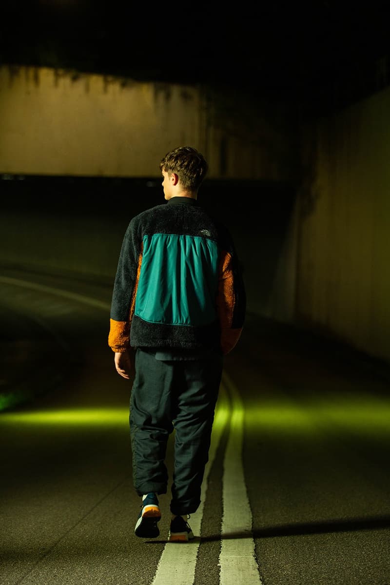 The North Face Urban Exploration "Trotter Gold" Collection Lookbook Release Information Outerwear FW20 Fall Winter 2020 DWR City Pants Fleece Borg Denali