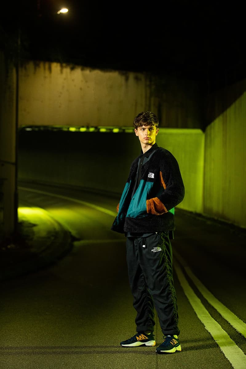 The North Face Urban Exploration "Trotter Gold" Collection Lookbook Release Information Outerwear FW20 Fall Winter 2020 DWR City Pants Fleece Borg Denali