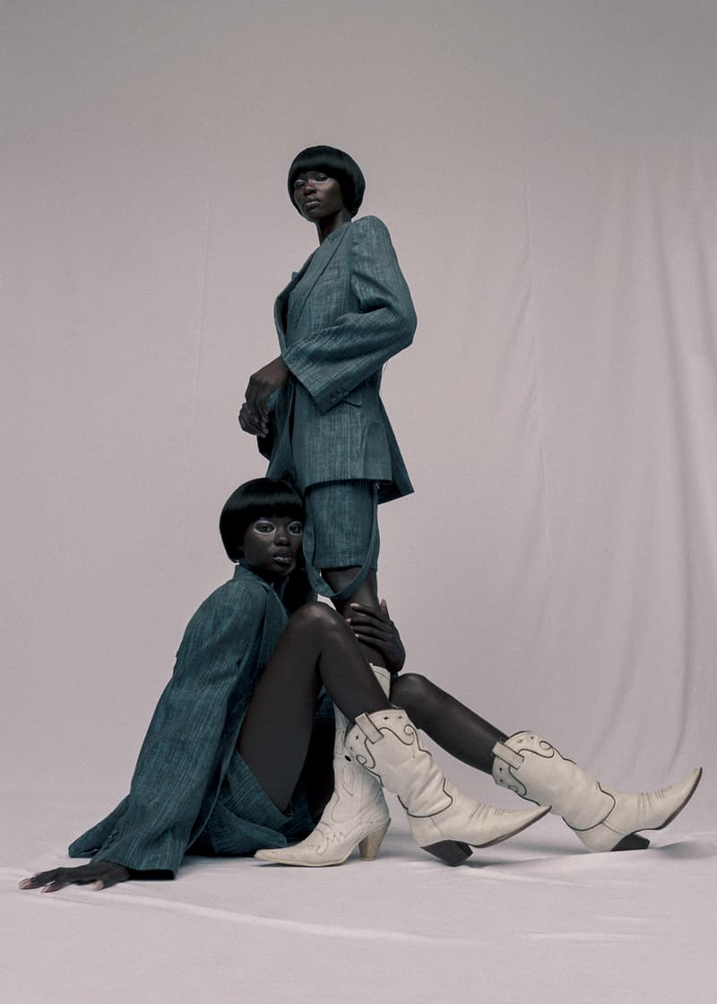 Thebe Magugu Debut Menswear Collection Editorial web store brand lvmh prize african designer johannesburg genderless release date info buy