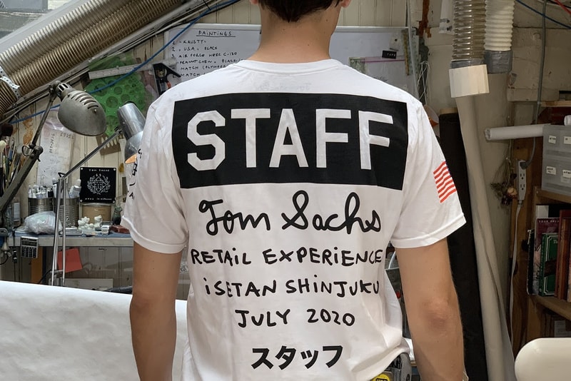 tom sachs retail experience isetan shinjuku