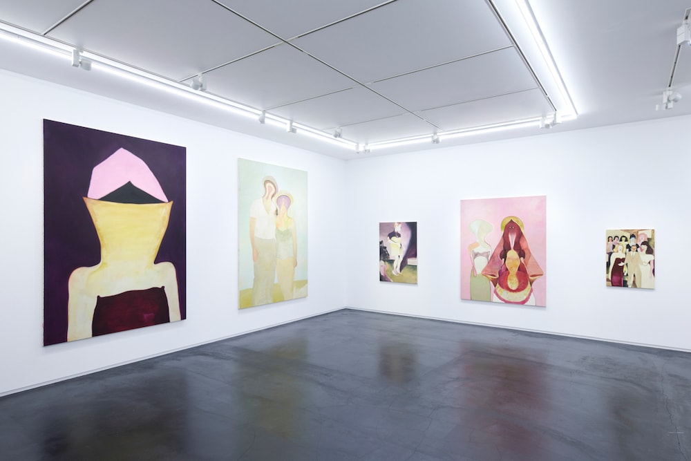 Tomoo Gokita "Moo" Exhibition Taka Ishii Gallery tokyo new color paintings abstract figures 