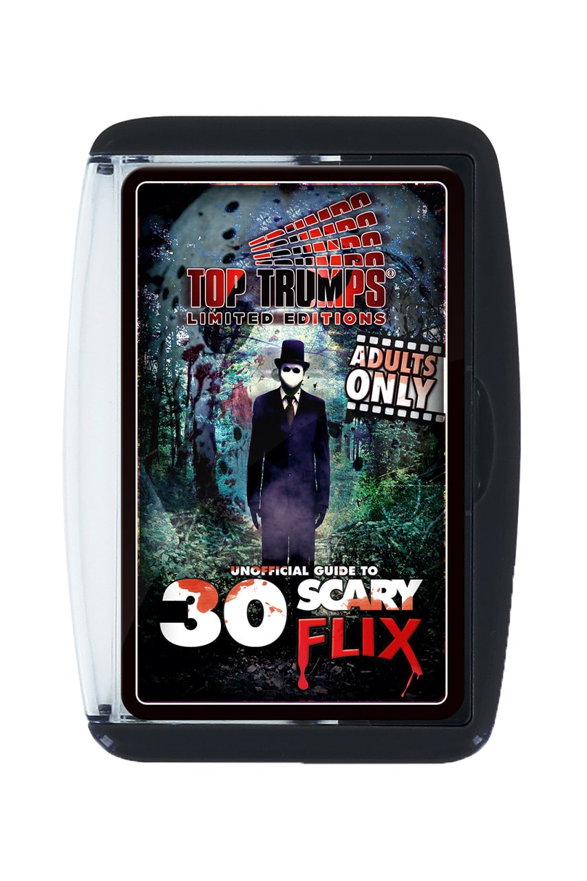 top trumps halloween version scary fix top 30 exorcist physco nightmare on elm street release information amazon