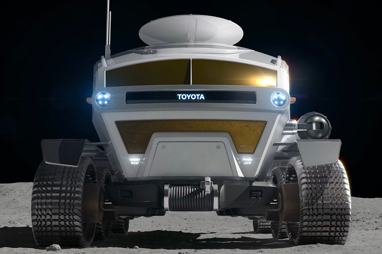 Toyota's Four Seater Moon Rover Named Lunar Cruiser the Japan Aerospace Exploration Agency jaxa land cruiser vehicle fcv fuel cell technology