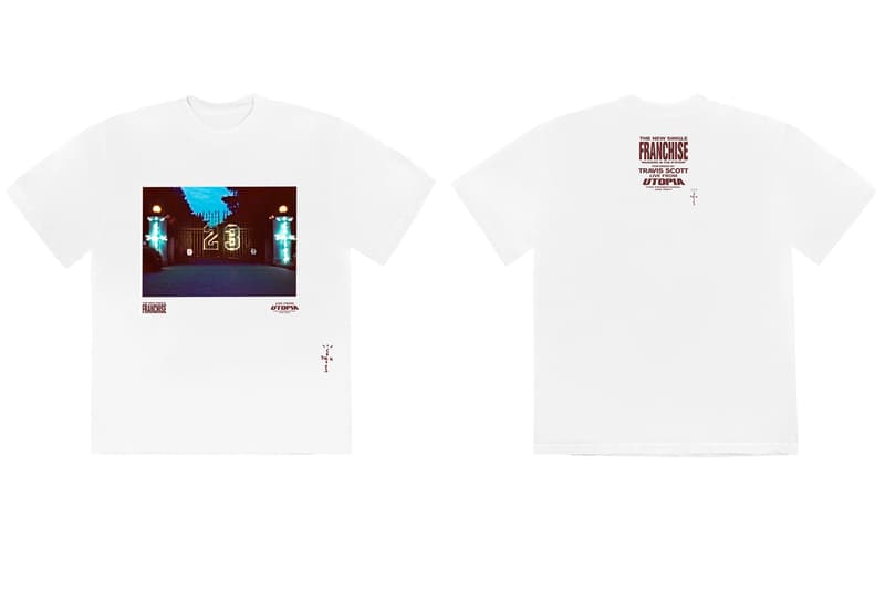 Travis Scott FRANCHISE Additional Merch Release t shirt hoodies cd Buy Price Info UTOPIA