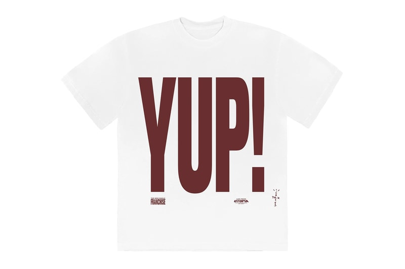 Travis Scott FRANCHISE PROMO TEES CD Release Info Buy Price Utopia