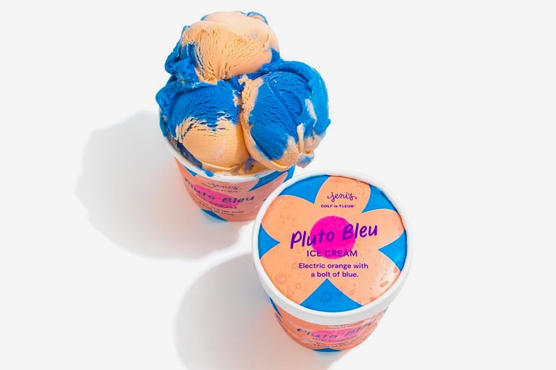 Tyler the Creator golf le fleur Jenis Splendid Ice Cream Pluto Bleu flavor dessert rapper artist musician collaboration
