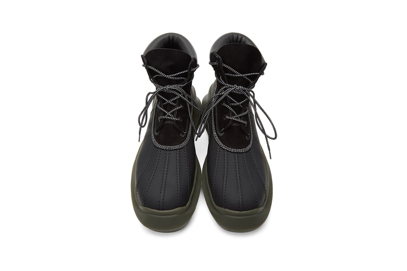 UNDERCOVER Paneled Boots Beige Black Pink Green Jun Takahashi Ankle Bootie Leather Suede Raised Seams Chunky Angled Sole Unit Tactile Japanese Utility 