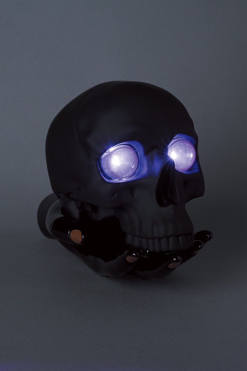 UNDERCOVER x  P.A.M. Skull Lamp Capsule Jun Takahashi P.A.M. Misha Hollenbach Shauna T Perks and Mini home lighting home decor lamps 